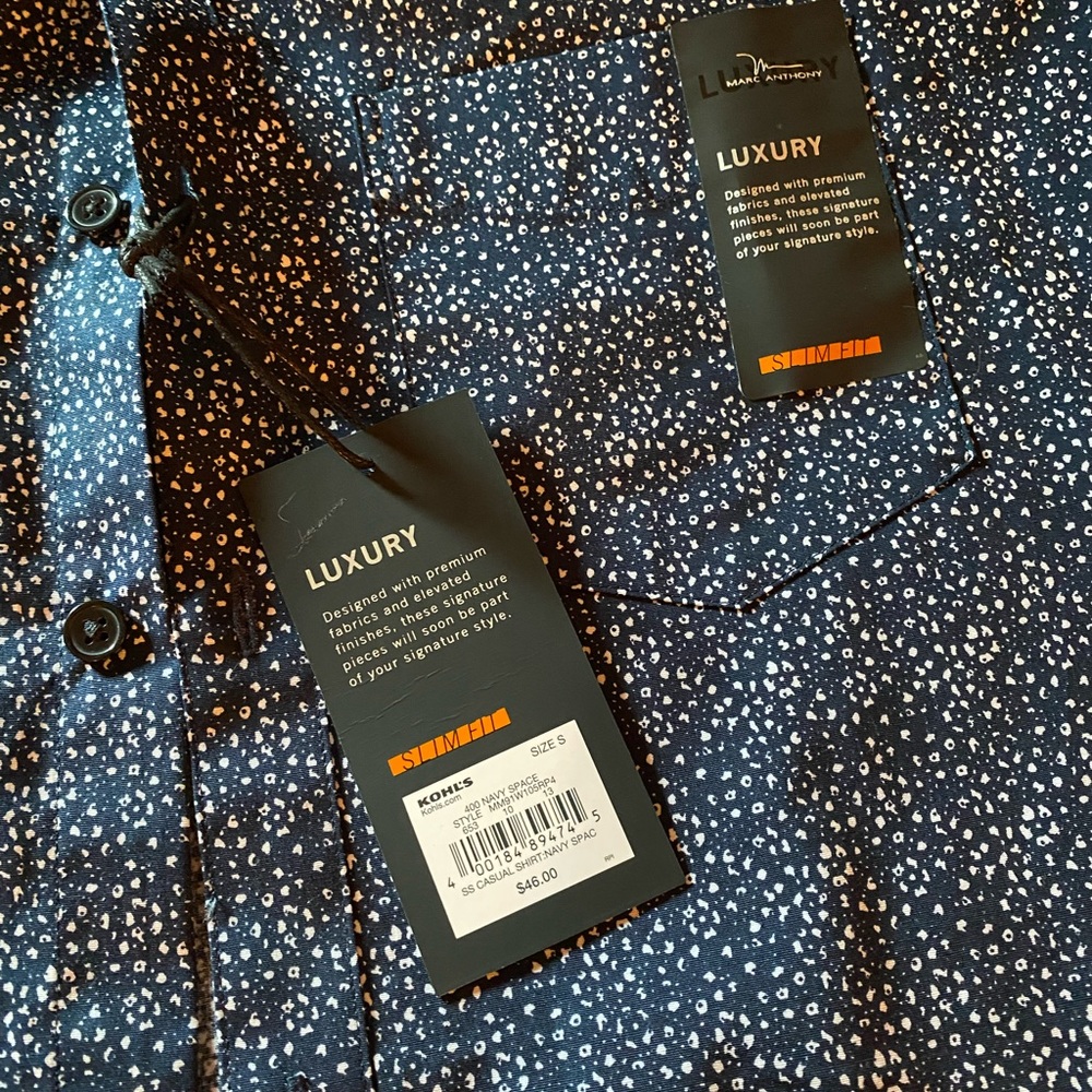 NWT!!! Marc Anthony Button-Down Shirt